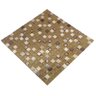 Kit 3 Unidades Pastilha de Vidro Cristal Bronze 30x30cm para Banheiro - 4
