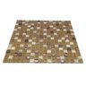 Kit 3 Unidades Pastilha de Vidro Cristal Bronze 30x30cm para Banheiro - 5