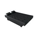 Ver imagem 4 de Sofá Cama Laila Corano Preto F281 - Matrix