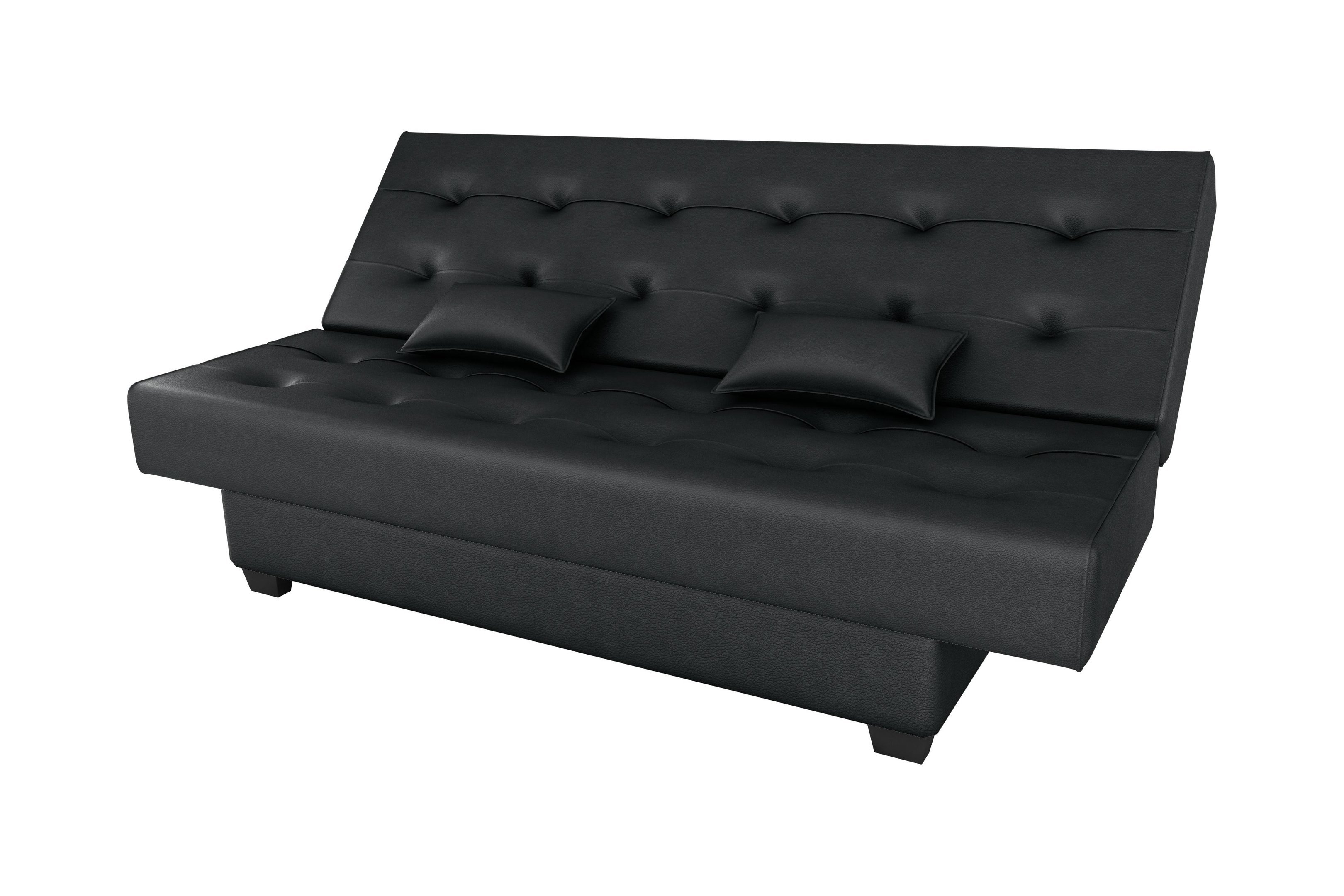 Sofá Cama Laila Corano Preto F281 - Matrix - 3