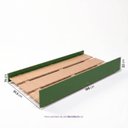 Ver imagem 2 de Cama Auxiliar Infantil Climb Casatema MadeiraOriginals Verde/Madeira Natural