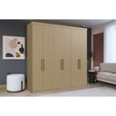 Ver imagem 1 de Guarda Roupa Casal 6 Portas C/ 2 Gavetas Ph 1707 Cedro - Herval