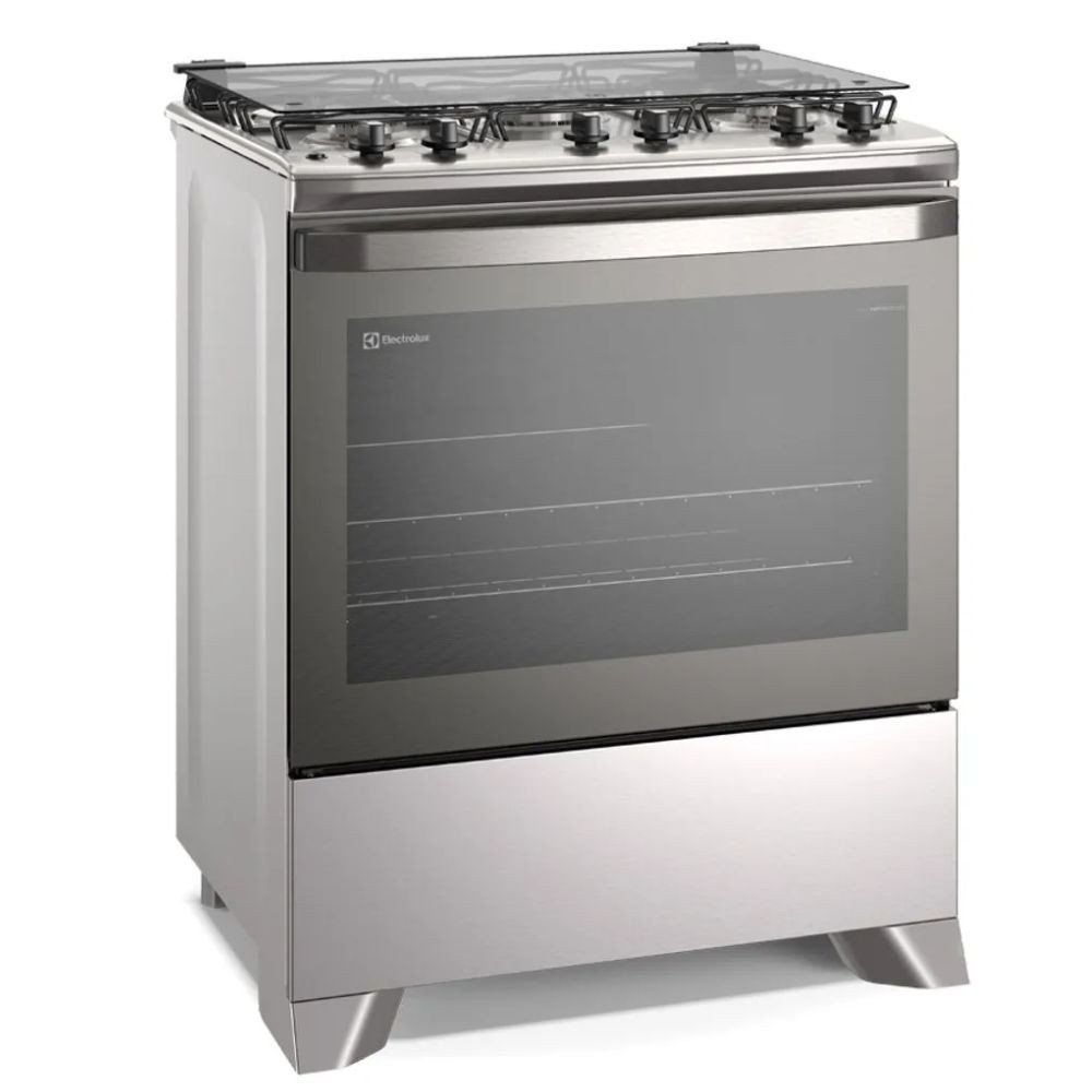 Fogão 5 Bocas Electrolux Efficient com Mesa Inox Perfectcook e Vaporbake (fe5ic) - 2