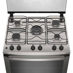 Fogão 5 Bocas Electrolux Efficient com Mesa Inox Perfectcook e Vaporbake (fe5ic) - 4
