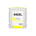 Ver imagem 1 de Cartucho de Tinta Yellow Compatível 940xl 940 C4909al para Hp 8000 8000wl 8500 8500w 28ml