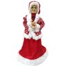 Boneco Mamae Noel Casaco Vermelho/branco 45cm - 1