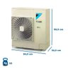Ar Condicionado Dutado Daikin Inverter Sky Air 30000 Btus Quente e Frio 220v - 6