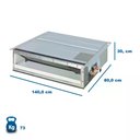 Ver imagem 5 de Ar Condicionado Dutado Daikin Inverter Sky Air 30000 Btus Quente e Frio 220v