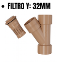 Ver imagem 2 de Filtro Y Soldável Tubulação Pvc 32mm Marrom Estrela