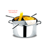 Espagueteira de Inox Brinox Savoy 10 Litros 4 Divisões Aço Inox - 2