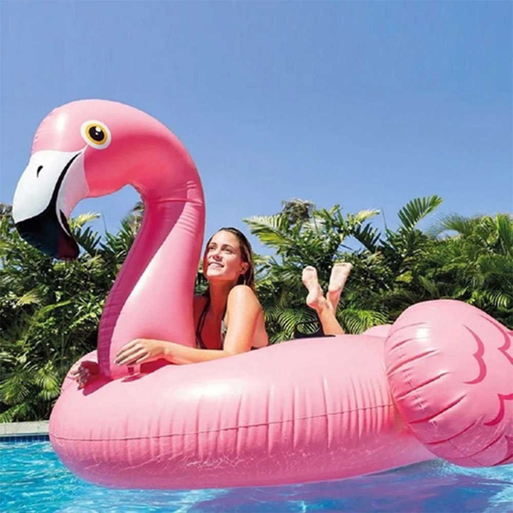 Boia Inflável Fashion Bote Flamingo Gigante 203cm Intex - 3