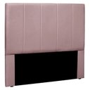 Ver imagem 2 de Cabeceira Solteiro 90cm Veludo Ravenna Rosa