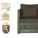 Ver imagem 4 de 4 Poltronas Madri Alumínio Corda Náutica Estofado 9 Trama Original