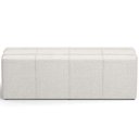 Ver imagem 3 de Puff Decorativo Living Sala de Estar 160 Cm Roma W01 Linho Champagne - lyam