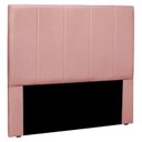 Ver imagem 2 de Cabeceira Casal 140cm Veludo Ravenna Rosa