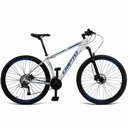 Ver imagem 1 de Bicicleta Aro 29 Cripto 24 Vel Freios Hidráulico C-suspensão - Branco-azul - 17"