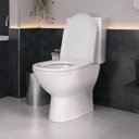 Ver imagem 2 de Vaso Sanitário com Caixa Acoplada para Banheiro Flora - Fabribam Branco Brilho