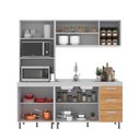 Ver imagem 7 de Cozinha Modulada Ipanema 3 Peças - Branco - Cinnamomo Branco - Cinnamomo