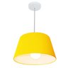 Pendente Cone Amarelo MJ-4039 Para Mesa de Jantar e Estar - 1