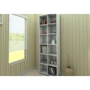 Ver imagem 1 de Estante para Livros Multifuncional Caracol com 12 Nichos - Politorno 2342 Branco