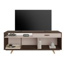 Ver imagem 2 de Rack para Tv até 65'' Polegadas Impar Jcm Móveis Café/off White