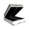 Cama Box Baú Queen Branca + Colchão de Molas Ensacadas - Ortobom - Airtech Branco - 3