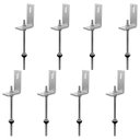 Ver imagem 2 de Estrutura Suporte Fixa Linha C Placa Painel Solar Inox Telha Fibrocimento Ondulada Viga Metálica Per