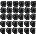 Ver imagem 1 de Mini Camera Discreta Kit 30 Uni Filmagem Segurança Preto e Branco Monitoramento Vigia Espia Ralos e 