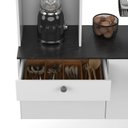 Ver imagem 7 de Cozinha Compacta com Balcão 4 Portas e 1 Gaveta Lara Branco