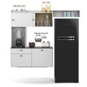 Ver imagem 6 de Cozinha Compacta com Balcão 4 Portas e 1 Gaveta Lara Branco