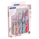 Ver imagem 3 de Jogo de Facas Tramontina Colorcut Aço Inox e Cabos de Polipropileno Colorido 6 Peças