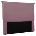 Ver imagem 2 de Cabeceira Solteiro 90cm Veludo Veneza Roxo