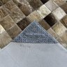 Tapete De Couro Cinza rato 1,00x1,50 sem bordas - 3