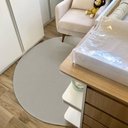 Ver imagem 2 de Tapete Boho Redondo Ø140cm Areia - Antiderrapante