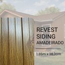 Ver imagem 2 de Kit Revestimento Siding Amadeirado 385x38cm 10 Unidades Marrom Formaco Decor