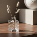 Ver imagem 4 de Kit 6 Vasos Vidro Quadrados Lyor 5x9cm Transparente Decorati
