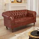 Ver imagem 3 de Namoradeira Chesterfield Duque 2 Lugares Via Encanto Courano Whisky