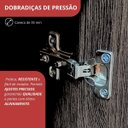 Ver mais imagens de Guarda-Roupa Casal 6 Portas 6 Gavetas Majestic Marrom/Capuccino