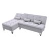 Sofá Cama com Chaise 3 Lugares 2,00 Mts Nice Matrix - 4