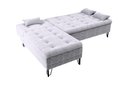 Ver imagem 5 de Sofá Cama com Chaise 3 Lugares 2,00 Mts Nice Matrix