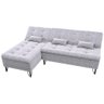 Sofá Cama com Chaise 3 Lugares 2,00 Mts Nice Matrix - 3