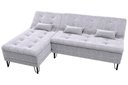 Ver imagem 3 de Sofá Cama com Chaise 3 Lugares 2,00 Mts Nice Matrix