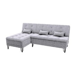 Sofá Cama com Chaise 3 Lugares 2,00 Mts Nice Matrix - 1
