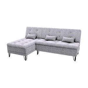 Sofá Cama com Chaise 3 Lugares 2,00 Mts Nice Matrix