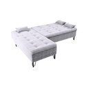 Ver imagem 5 de Sofá Cama com Chaise 3 Lugares 2,00 Mts Nice Matrix