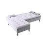 Sofá Cama com Chaise 3 Lugares 2,00 Mts Nice Matrix - 5