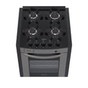 Ver imagem 2 de FOGAO A GAS DE EMBUTIR 4 BOCAS VENAX GAUDI PRISMA VITREO BL GRAFITE GAS GLP