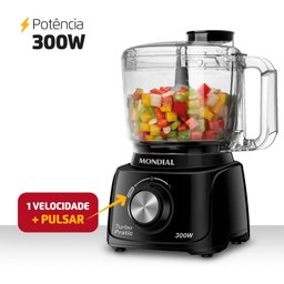 Multiprocessador Mondial Mp-16 300w Preto e Prata 110v - 2