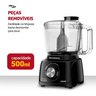 Multiprocessador Mondial Mp-16 300w Preto e Prata 110v - 3