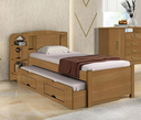 Ver imagem 1 de Cama Solteiro com Box Milênio Plus 100% Mdf D Doro Móveis - Cinamomo